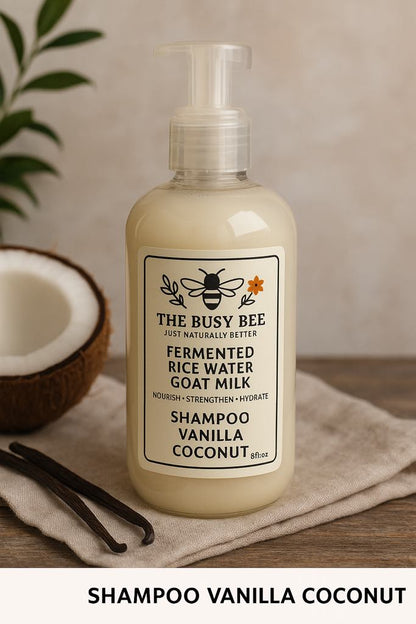 Fermented Rice Water & Goat Milk Shampoo & Conditioner