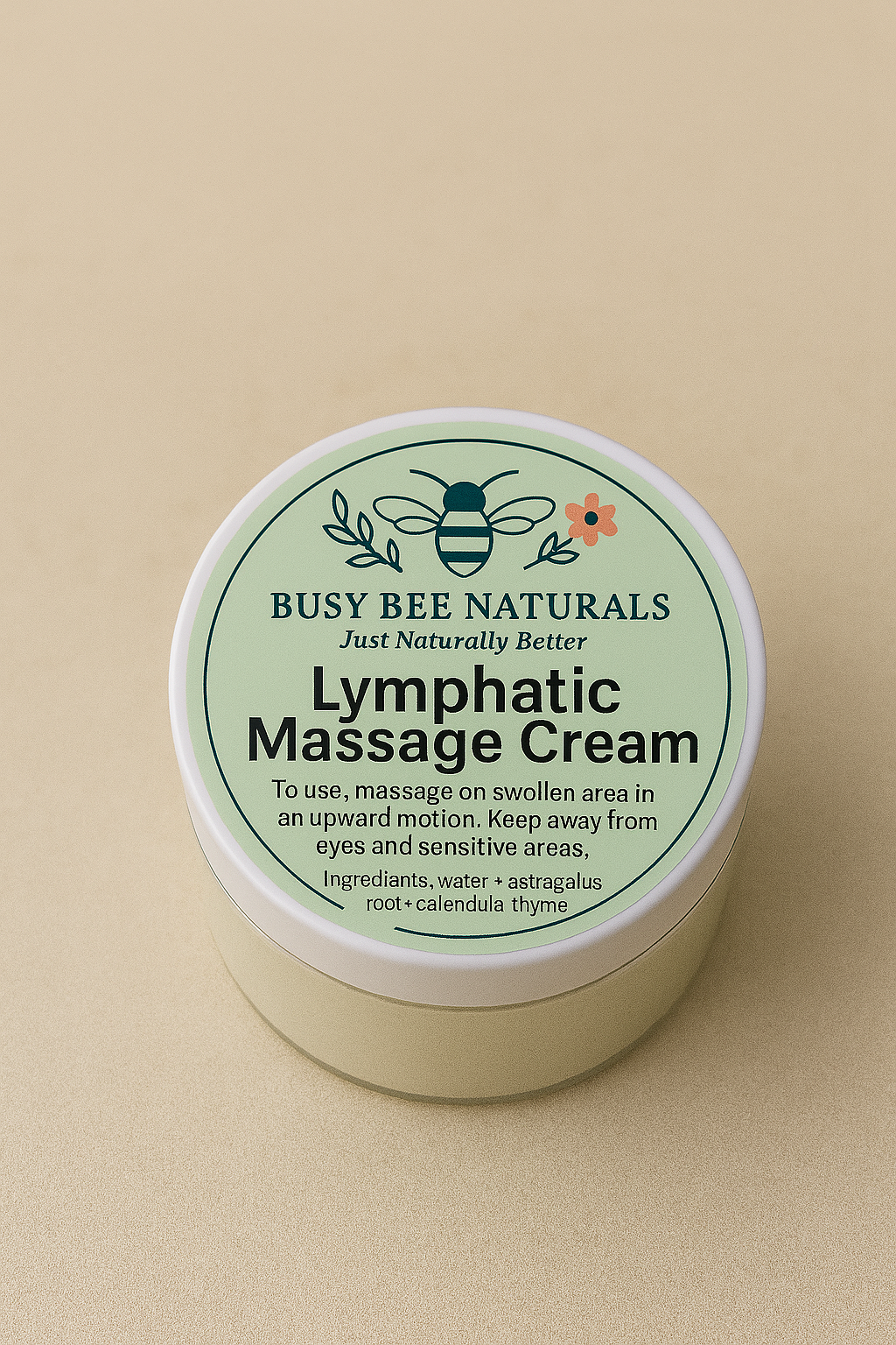 Lymphatic Massage Cream