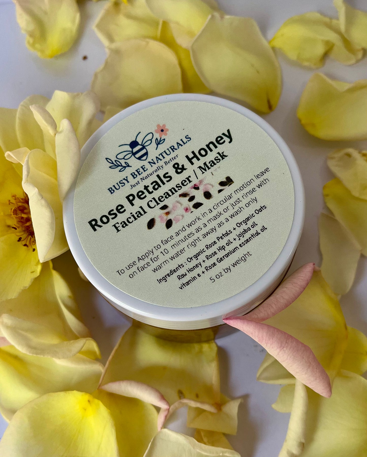 Rose Petals + Honey Cleanser