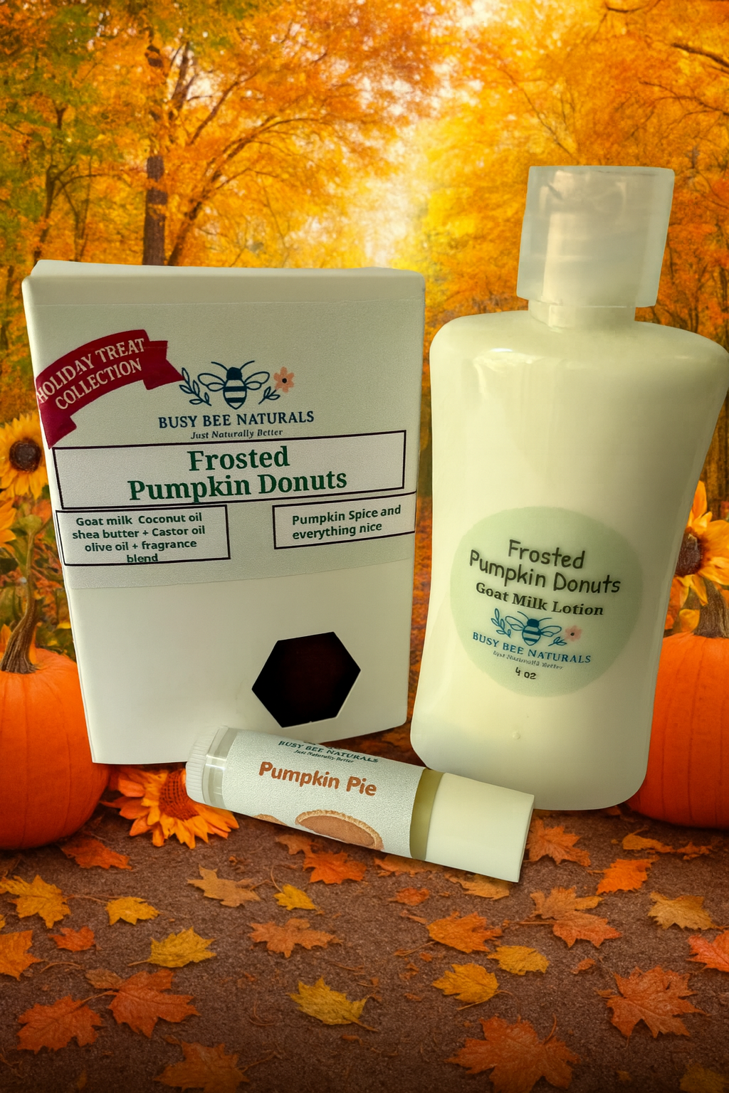 Frosted Pumpkin Donuts Gift Set